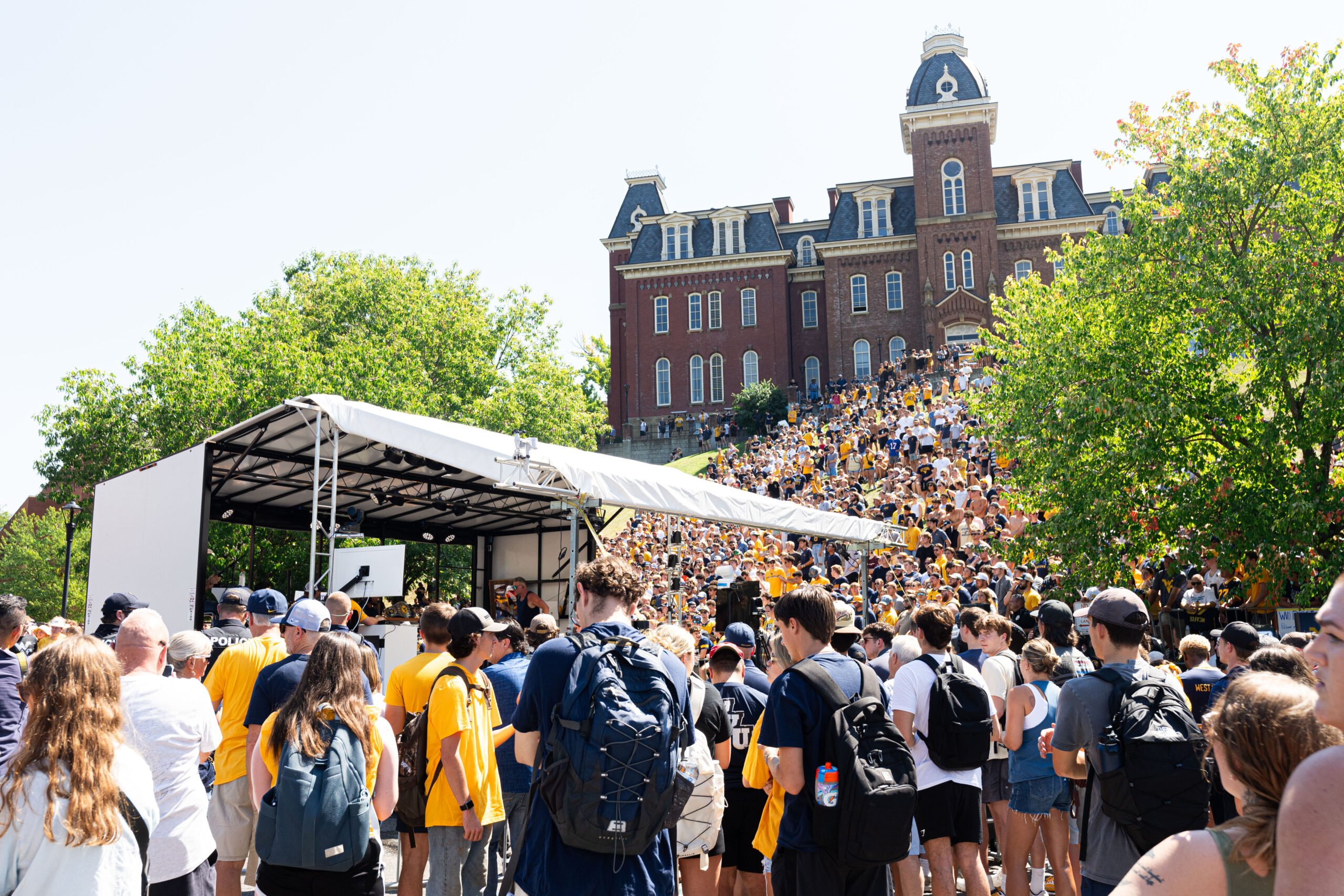 Morgantown is buzzing as WVU is set to host No. 8 Penn State in season opener